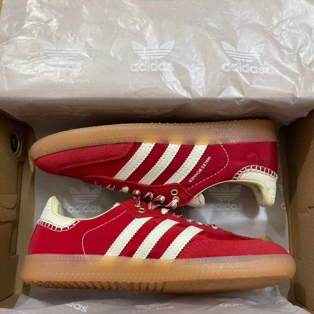 Wales Bonner x Adidas original sambared